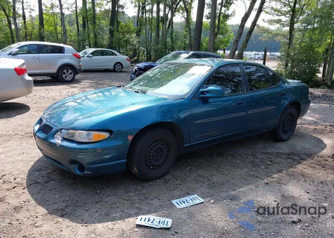 2002 Pontiac Grand Prix Se из США, поврежденный, VIN 1G2WK52J72F179097